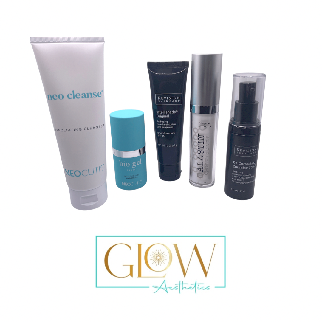 Glow Aesthetics' Acne Prone Collection (20% Off Discount Applied in Cart)